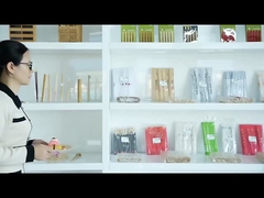 Прочное Eco устранимых бамбуковых палочек 100 пар 23cm дружелюбное