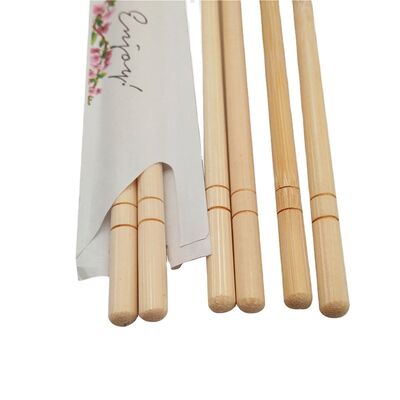 Wholesale Eco-Friendly Customizable Disposable Bamboo Chopsticks with 4.0-5.0mm Thickness for Restaurants and Household Use