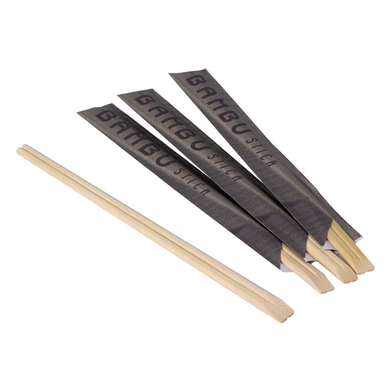 Disposable Bamboo Chopsticks Made from 100% Natural Moso Bamboo with High Temperature Sterilization and Custom Logo Packing