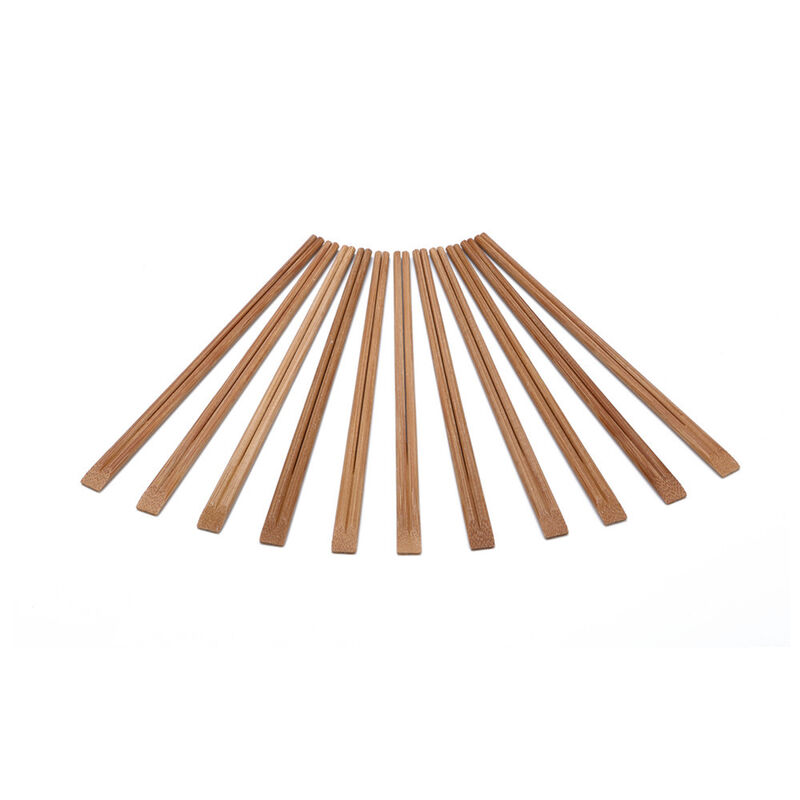 21cm/24cm 4.8mm-5.0mm Natural Moso Bamboo Chopsticks Disposable Eco-Friendly Chopsticks for Restaurant and Household